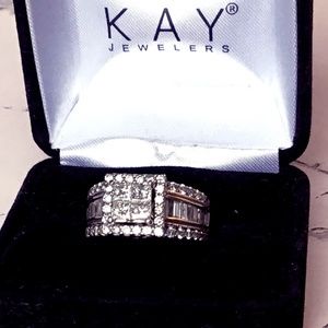 Diamond wedding band